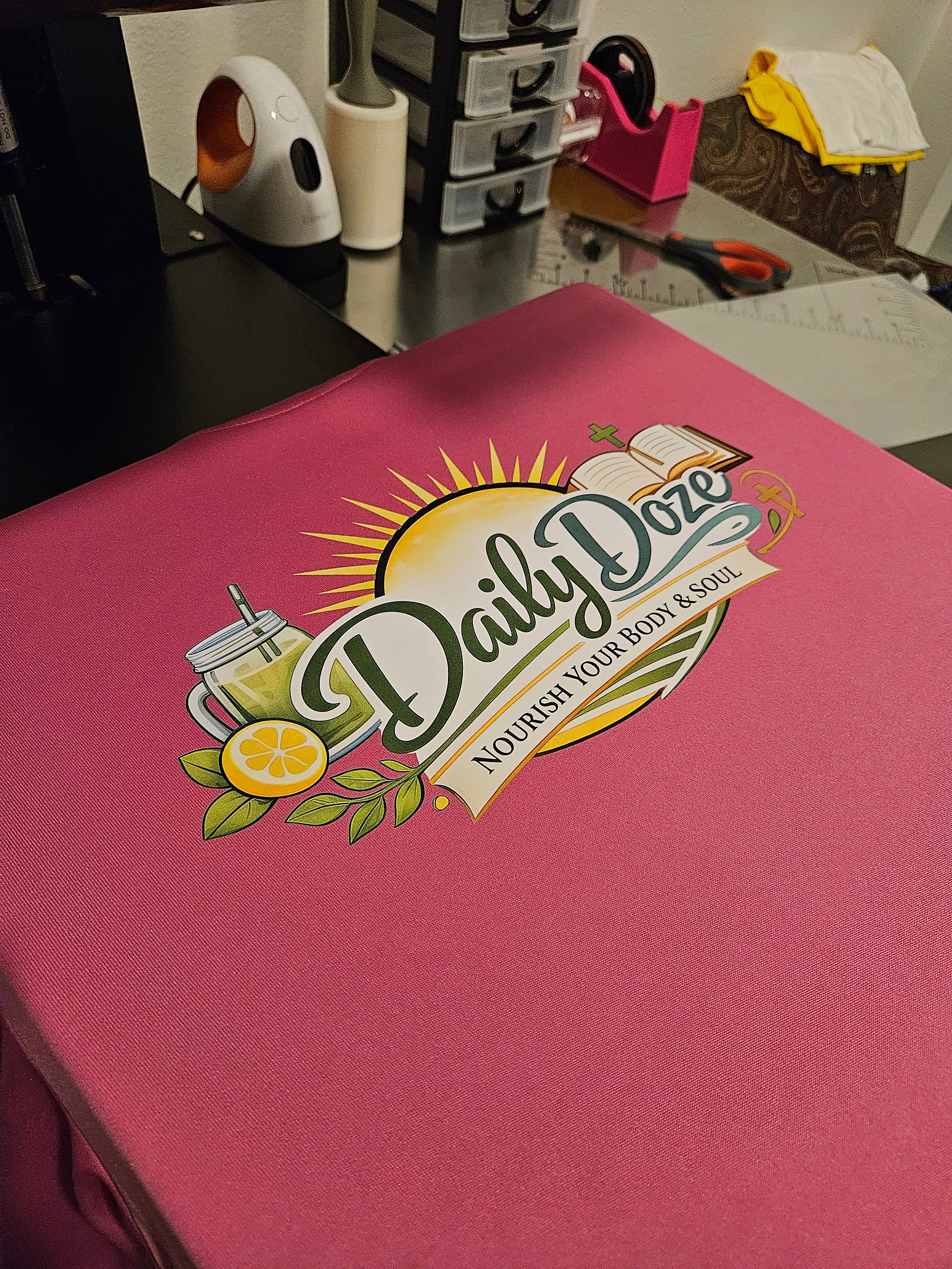 Custom Daily Doze Nourish Your Body & Soul tee